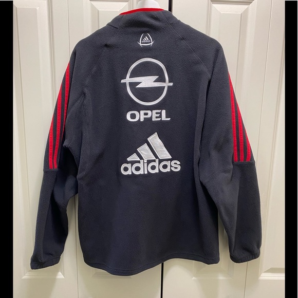 SOLD- Adidas AC Milan FC Pullover Fleece Men’s L - Picture 2 of 10